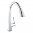 Смеситель для кухонной мойки GROHE Zedra Touch сенсорный, с вытяжным душем 3jet, хром 