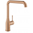Смеситель для кухонной мойки GROHE Essence с поворотным изливом, теплый закат матовый 