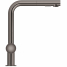 Смеситель для кухонной мойки GROHE Minta с вытяжным душем, L-образный излив, темный графит глянец 