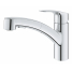 Смеситель для кухонной мойки GROHE Eurosmart с вытяжным душем, хром 