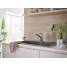 Смеситель для кухонной мойки GROHE Eurosmart с вытяжным душем, хром 
