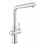 Комплект для кухни GROHE Red Duo с L-образным смесителем, бойлером L-Size и фильтром, хром 