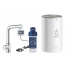 Комплект для кухни GROHE Red Mono с L-образным вентилем, бойлером M-Size и фильтром, хром 