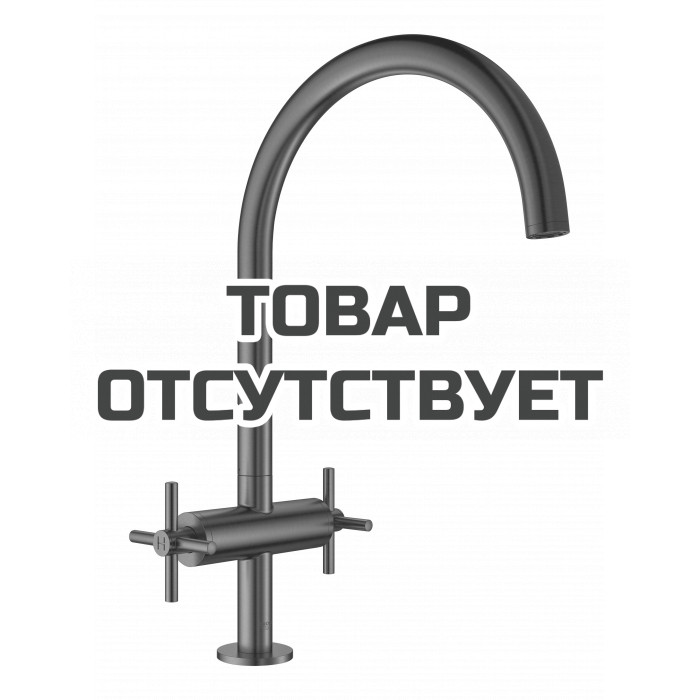Смеситель для кухонной мойки GROHE Atrio, темный графит матовый 