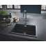 Смеситель для кухонной мойки GROHE Atrio, темный графит матовый 