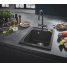 Смеситель для кухонной мойки GROHE Atrio, суперсталь 