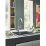 Смеситель для кухонной мойки GROHE Blue Pure Eurosmart с функцией фильтрации, с фильтром в комплекте, хром 