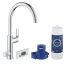 Смеситель для кухонной мойки GROHE Blue Pure Eurosmart с функцией фильтрации, с фильтром в комплекте, хром 