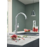 Смеситель для кухонной мойки GROHE Blue Pure BauCurve с функцией фильтрации, с фильтром в комплекте, хром 
