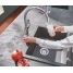 Смеситель для кухонной мойки GROHE Blue Pure BauCurve с функцией фильтрации, с фильтром в комплекте, хром 