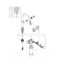 Кран для кухонной мойки GROHE Blue Pure Mono с функцией фильтрации, с фильтром в комплекте, хром 