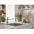 Смеситель для кухонной мойки GROHE Eurosmart, средний излив, хром 