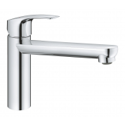 Смеситель для кухонной мойки GROHE Eurosmart, средний излив, хром 