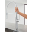 Смеситель для кухонной мойки GROHE Essence c профессиональным изливом, хром 