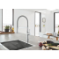 Смеситель для кухонной мойки GROHE Essence c профессиональным изливом, хром 