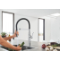 Смеситель для кухонной мойки GROHE Essence c профессиональным изливом, хром 