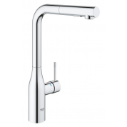 Смеситель для кухонной мойки GROHE Essence с вытяжным изливом 2jet, хром 