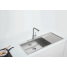 Смеситель для кухонной мойки GROHE Essence с вытяжным изливом 2jet, суперсталь 