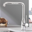 Смеситель для кухонной мойки GROHE Essence с поворотным изливом, хром 