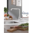 Смеситель для кухонной мойки GROHE Essence с поворотным изливом, хром 
