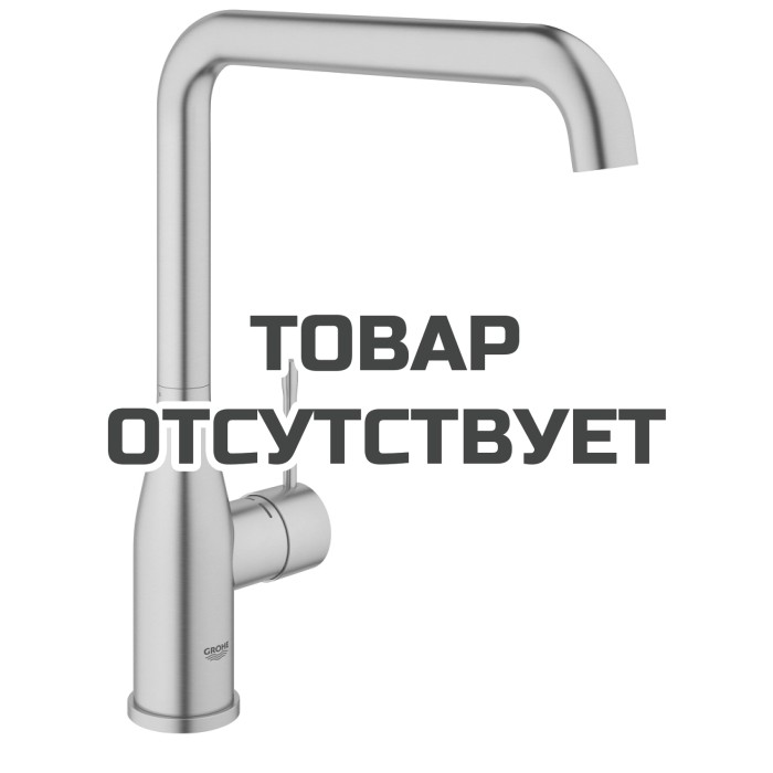 Смеситель для кухонной мойки GROHE Essence с поворотным изливом, суперсталь 
