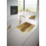 Смеситель для кухонной мойки GROHE Essence с поворотным изливом, холодный рассвет матовый 