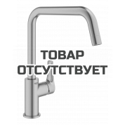 Смеситель для кухонной мойки GROHE Eurosmart, U-образный высокий излив, суперсталь 