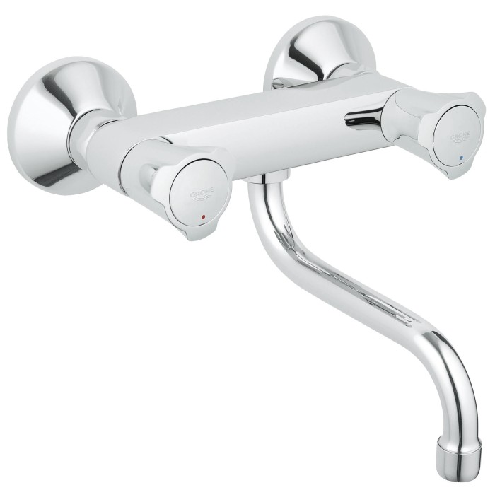 Смеситель для кухонной мойки GROHE Costa L, настенный, хром 
