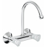 Смеситель для кухонной мойки GROHE Costa L, настенный с высоким изливом, хром 