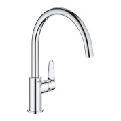 Смеситель для кухонной мойки GROHE BauCurve, хром 