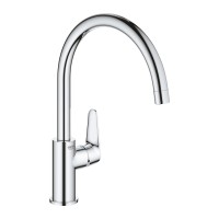 Смеситель для кухонной мойки GROHE BauCurve, хром 