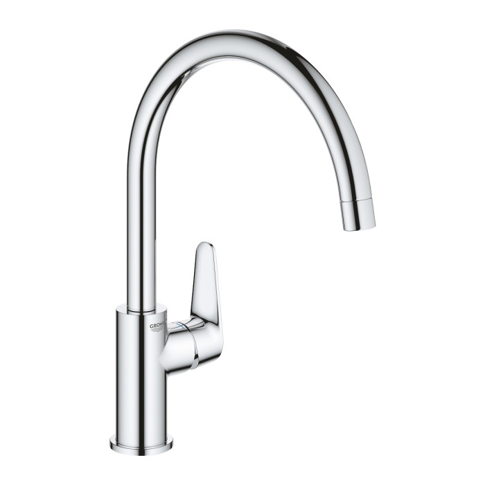 Смеситель для кухонной мойки GROHE BauCurve, хром 