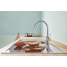 Смеситель для кухонной мойки GROHE BauLoop, хром 