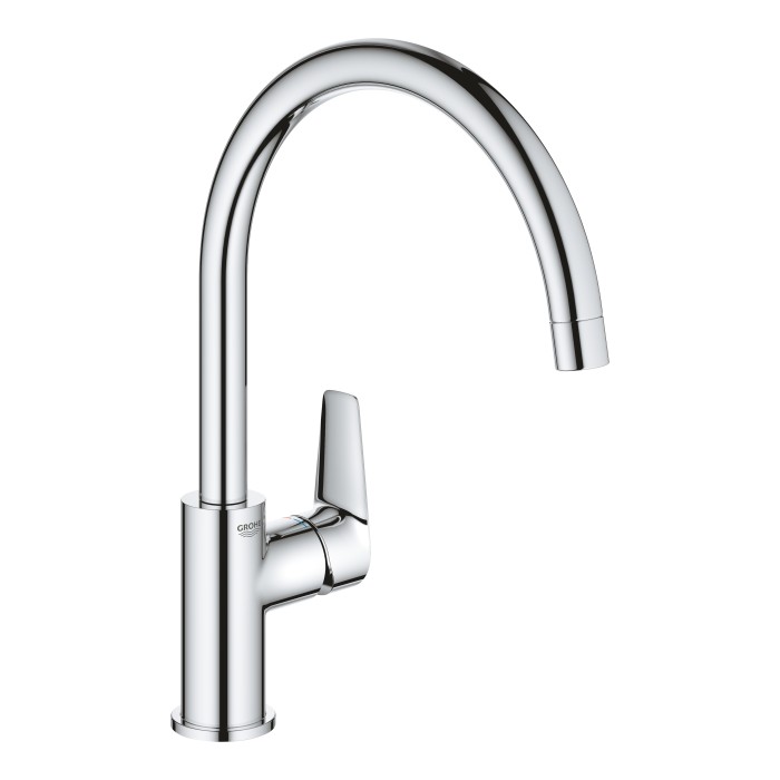 Смеситель для кухонной мойки GROHE BauEdge, хром 