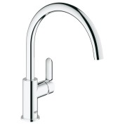 Смеситель для кухонной мойки GROHE BauEdge, хром 