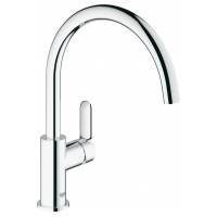Смеситель для кухонной мойки GROHE BauEdge, хром 