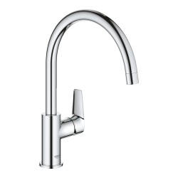 Смеситель для кухонной мойки GROHE BauEdge, хром 