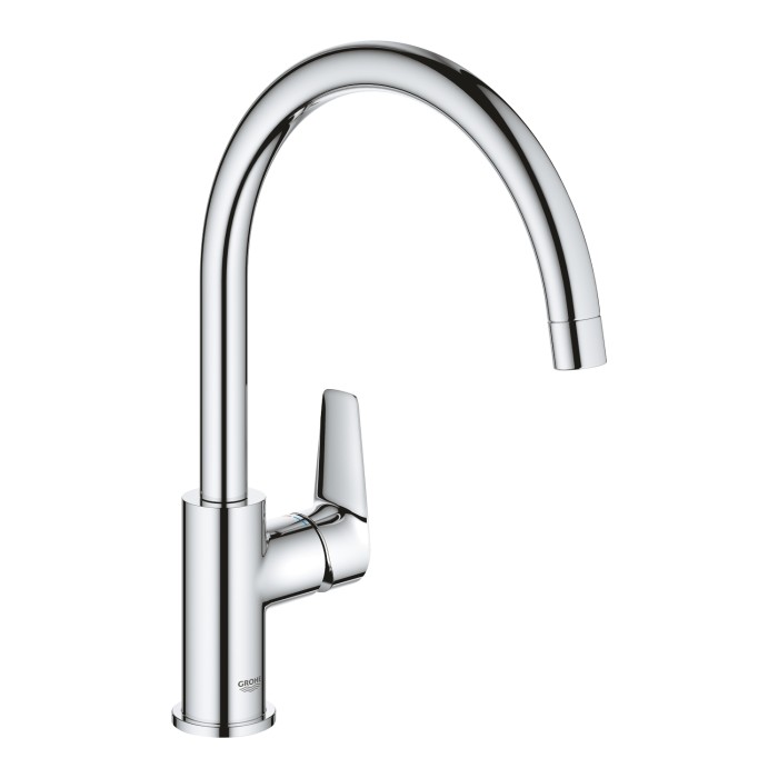 Смеситель для кухонной мойки GROHE BauEdge, хром 