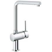 Смеситель для кухонной мойки GROHE Minta с поворотным L-изливом, хром 