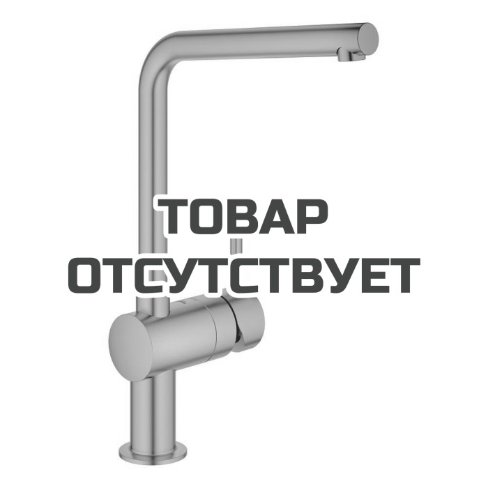 Смеситель для кухонной мойки GROHE Minta с поворотным L-изливом, теплый закат матовый 