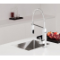 Смеситель для кухонной мойки GROHE Eurocube профессиональный, хром 