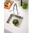 Смеситель для кухонной мойки GROHE Eurocube профессиональный, суперсталь