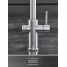 Смеситель для кухонной мойки GROHE Blue Home с системой фильтрации, охлаждения и газирования воды, суперсталь 