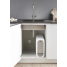 Смеситель для кухонной мойки GROHE Blue Home с системой фильтрации, охлаждения и газирования воды, суперсталь 
