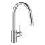 Смеситель для кухонной мойки GROHE Eurosmart Cosmopolitan, высокий излив, хром 