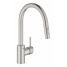Смеситель для кухонной мойки GROHE Concetto, суперсталь 