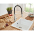 Смеситель для кухонной мойки GROHE Concetto профессиональный, хром 