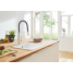 Смеситель для кухонной мойки GROHE Concetto профессиональный, суперсталь 