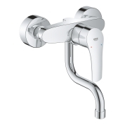 Смеситель для кухонной мойки GROHE Eurosmart, настенный монтаж, вынос излива 150 мм, хром (31509003)