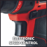 Дрель-шуруповерт аккумуляторная Einhell PXC TE-CD 18/45 Li  + набор оснастки 24 предм. 